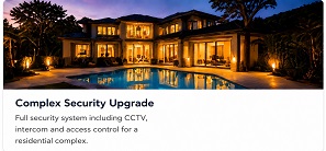 Residential complex security project